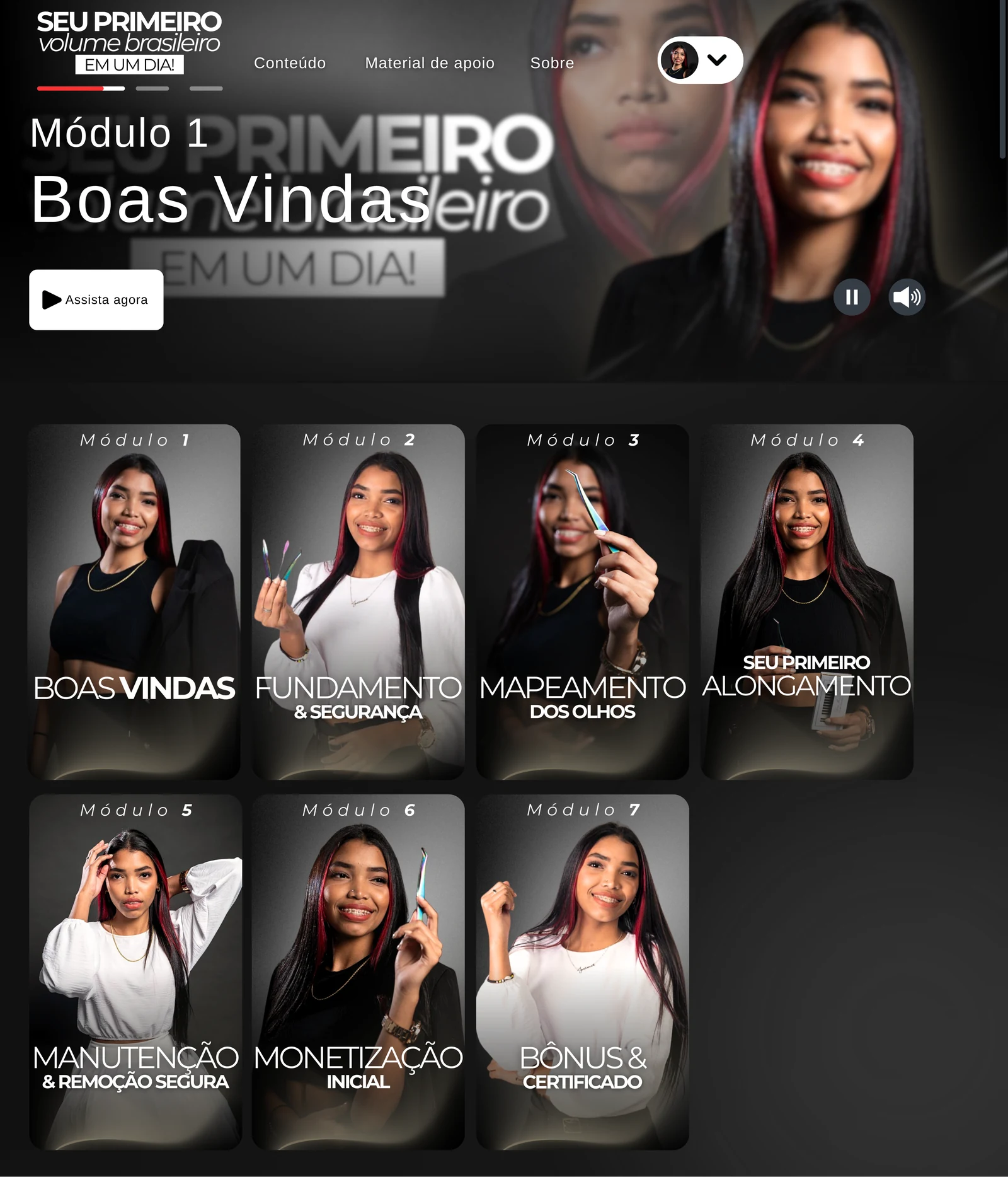 Área de membros de projeto digital 40