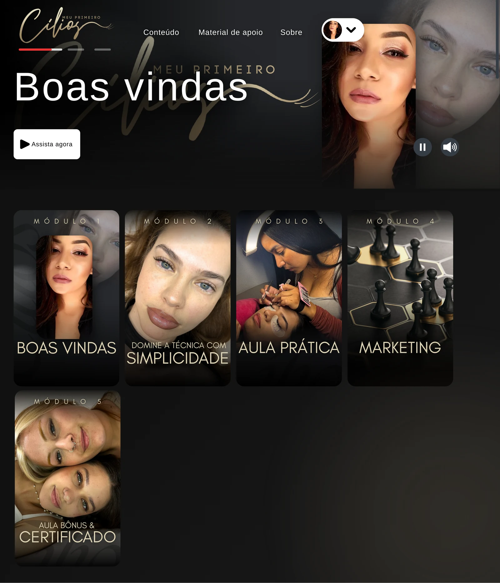 Área de membros de projeto digital 59